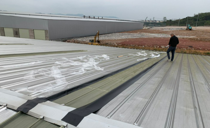 仓山厂房屋面防水维修案例